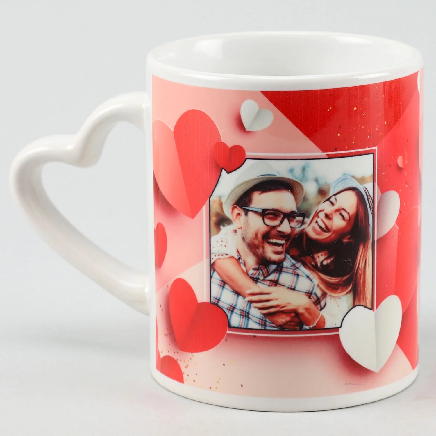 Personalised Heart Handle Mug A Perfect Gifter